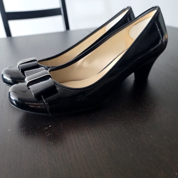 Naturalizer Black Patent Leather Women's Shoes - Picture 3 of 4